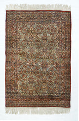 Tabriz Silk on silk 4'9''x7'