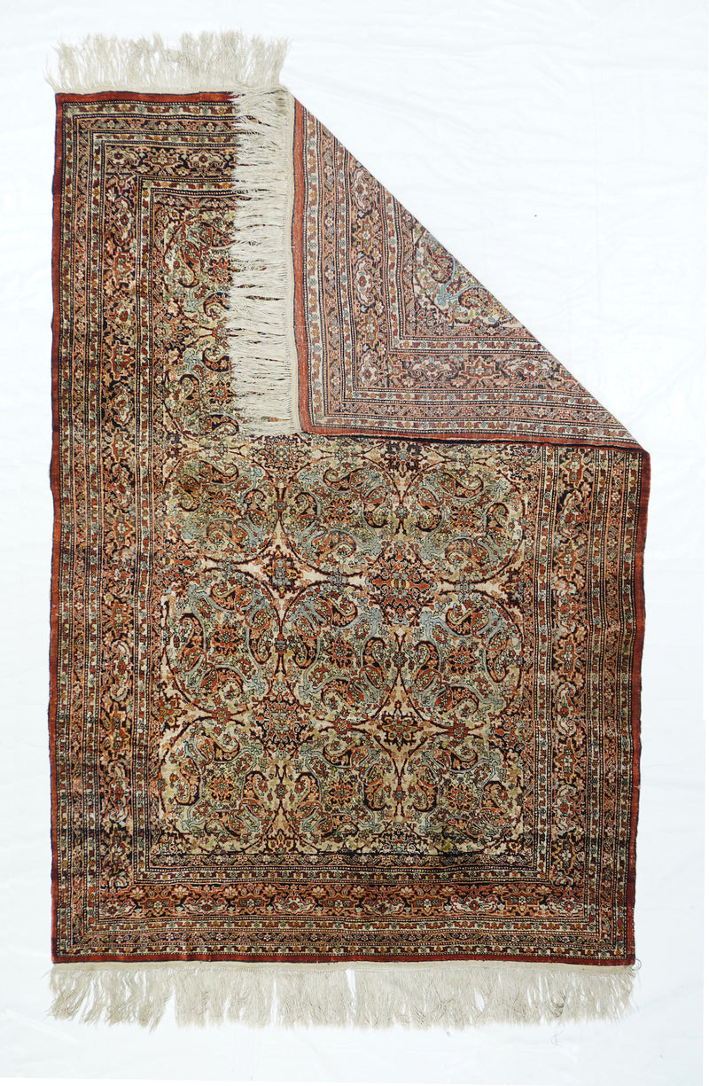 Antique Tabriz Rug 4'9'' x 7'