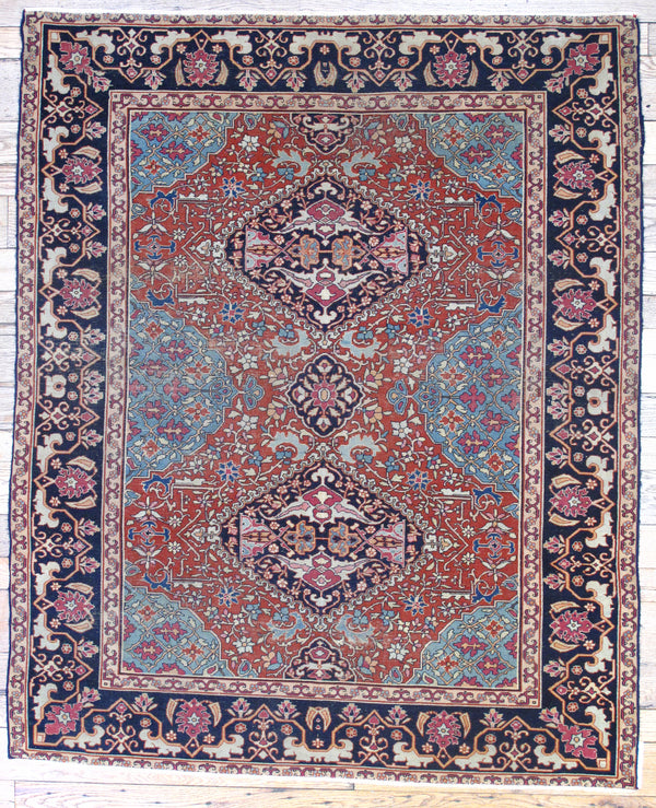 Persia Farahan Wool on Cotton 4'10''x5'11''