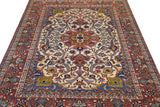 Vintage Isfahan Rug 4'10'' x 7'2''