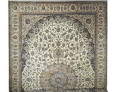 Vintage Persian Nain (Wool/Silk) Rug 12'9'' x 19'10''
