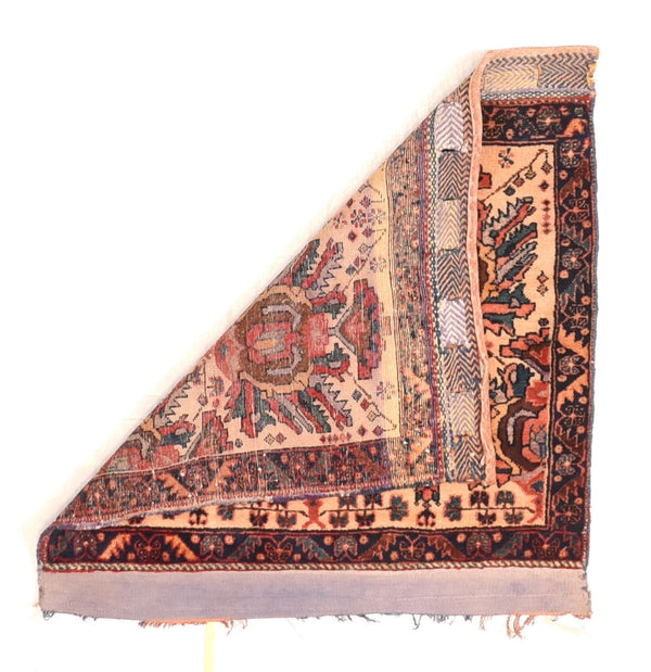 Antique Afshar Rug 2'2'' x 2'2''