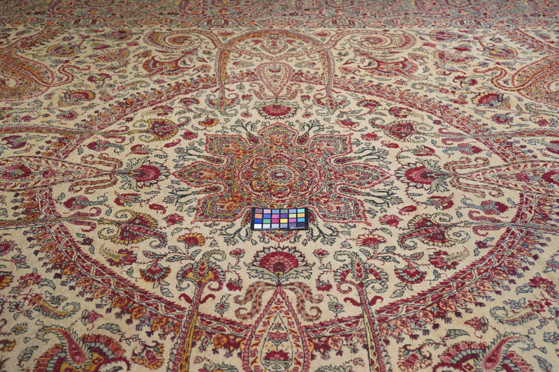 Antique Kerman Rug 11'3'' x 15'5''