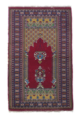 Bokhara Wool on Cotton 2'7''x4'3''