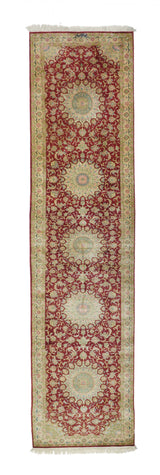 Vintage Persian Qum Rug