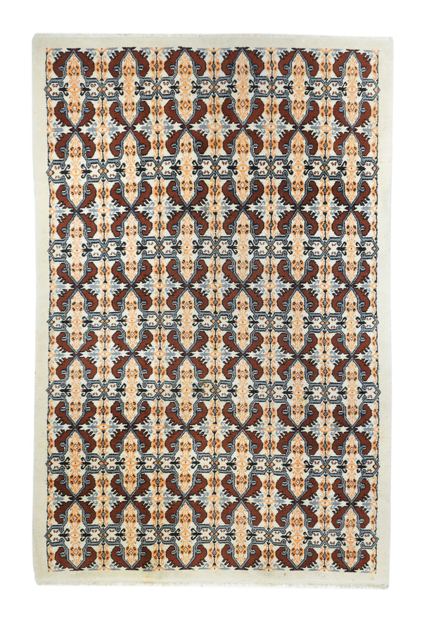 Morocco Moroccan Wool on wool 6'4''x10'