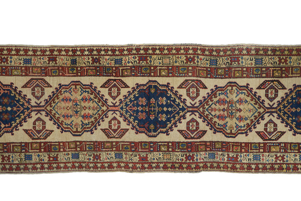 Antique Persian Rug 3'0'' x 10'9''