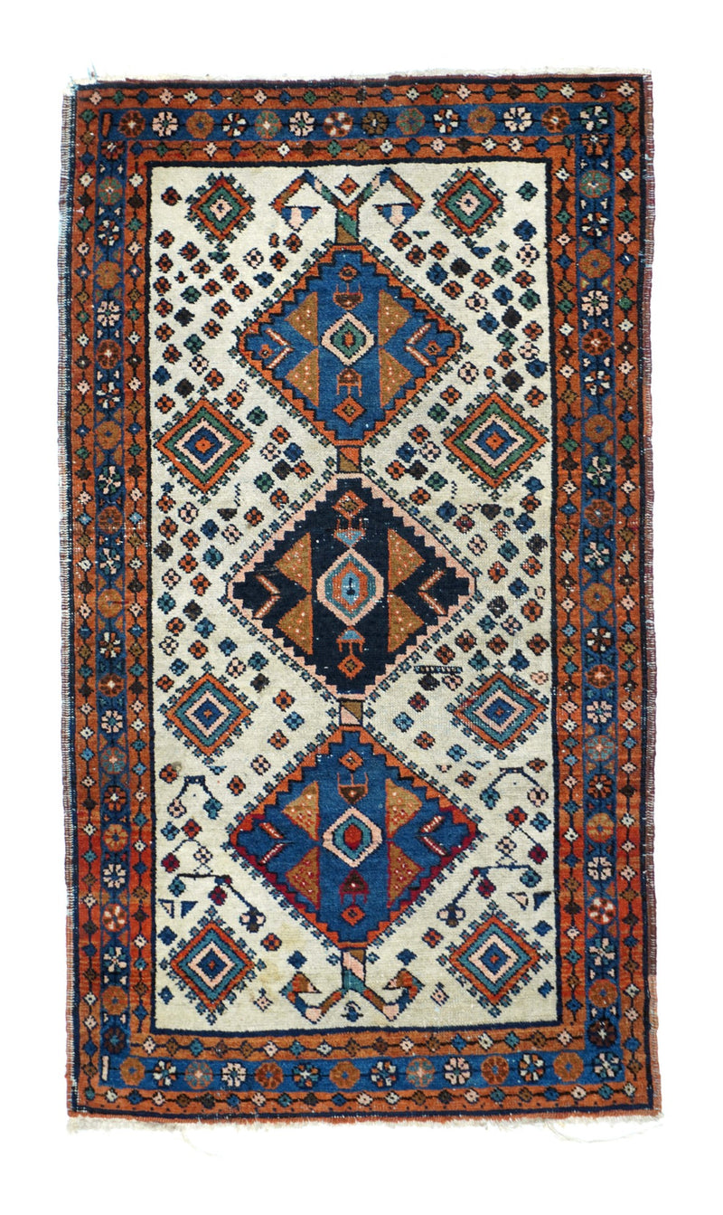 Iran Persian Wool on Cotton 2'6''x4'6''