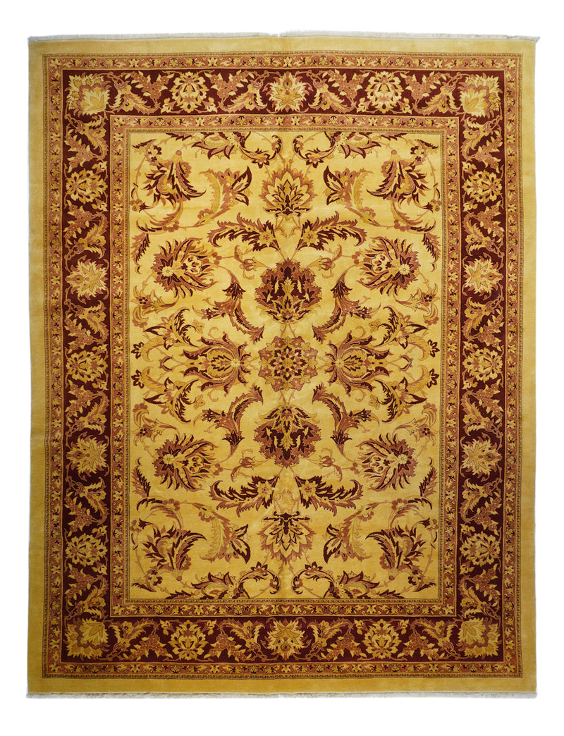 Semi Antique Tabriz Rug 9'11'' x 13'7''