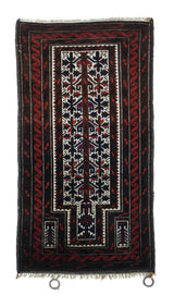 Persian Baluch Wool on wool 2'2''x4'