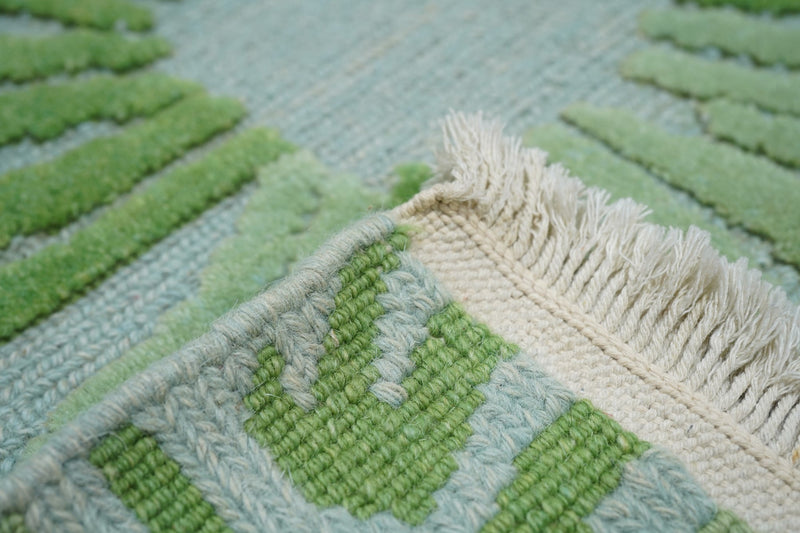 Sumak Manchoria Wool on Cotton 6' x 9'