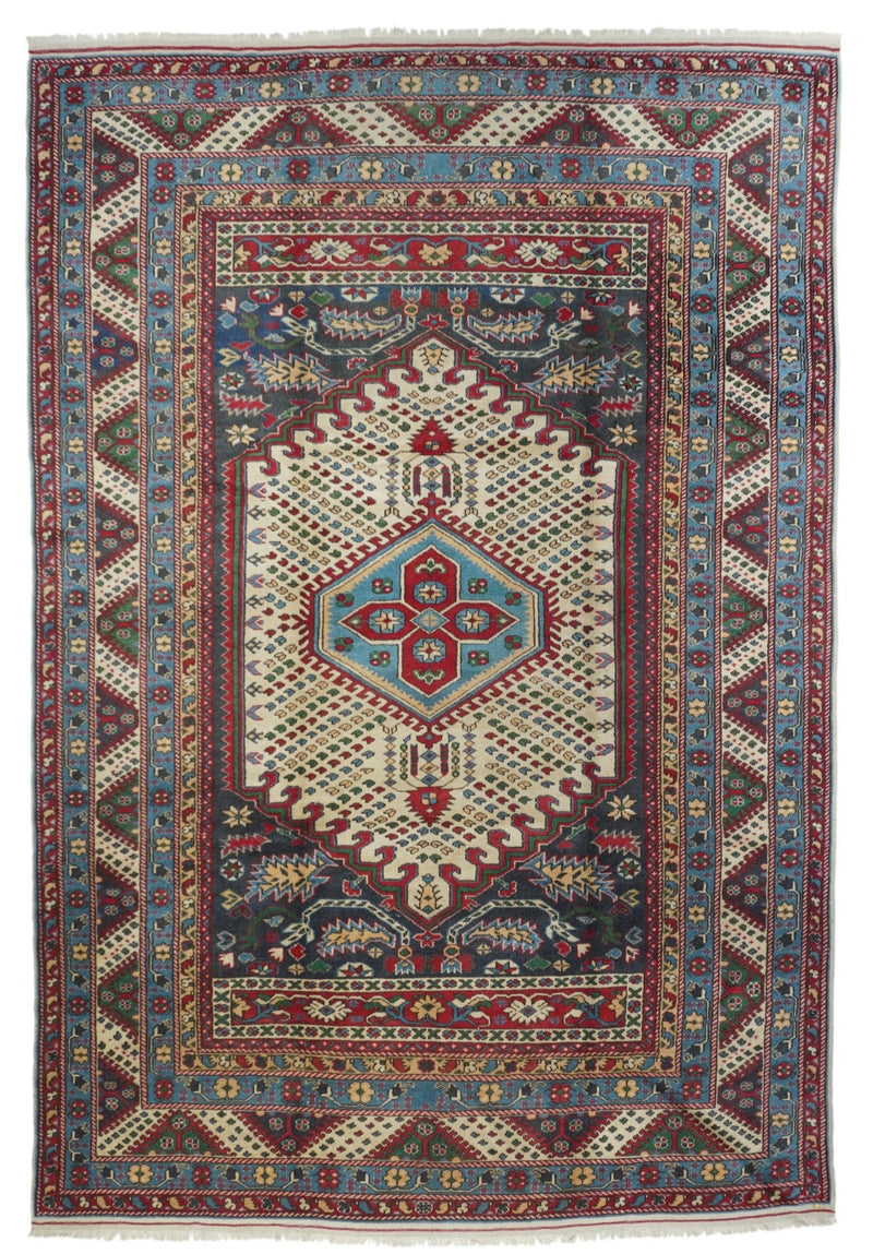 Vintage Shirvan Rug 6'2'' x 9'5''