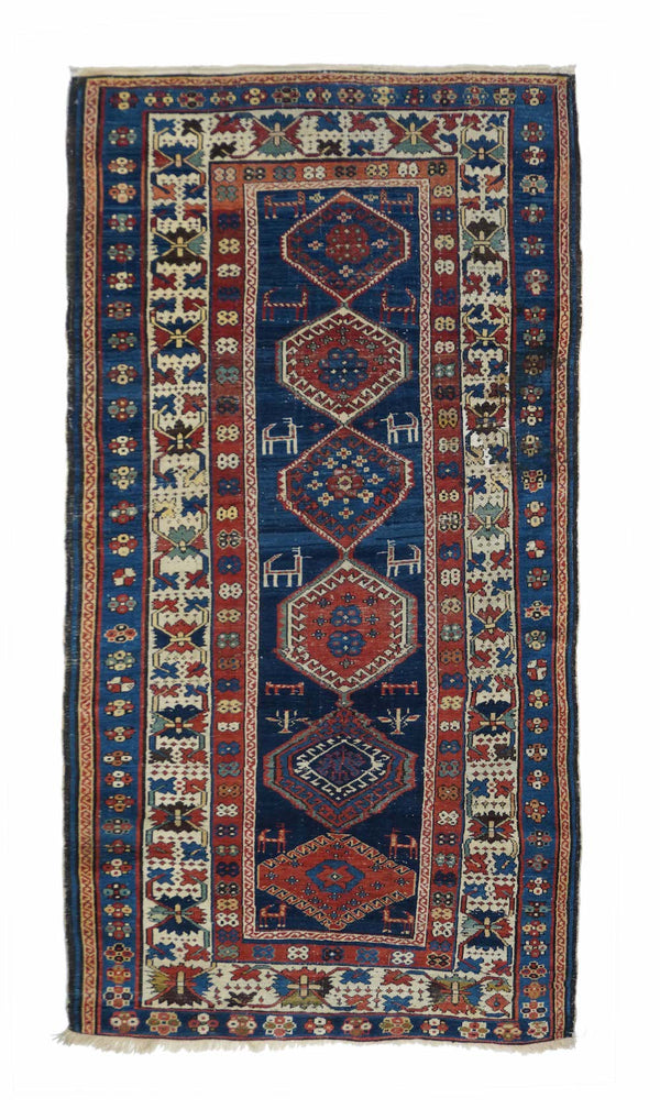 Antique Caucasian Shirvan Rug