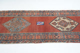 Antique Bakshayesh Rug 3'4'' x 17'3''