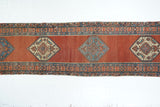 Antique Bakshayesh Rug 3'4'' x 17'3''