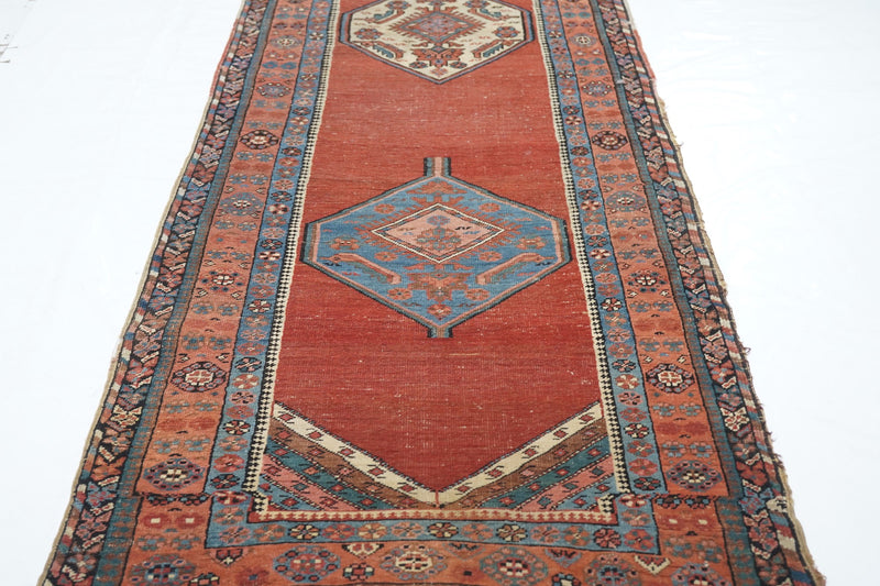 Antique Bakshayesh Rug 3'4'' x 17'3''