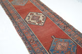 Antique Bakshayesh Rug 3'4'' x 17'3''