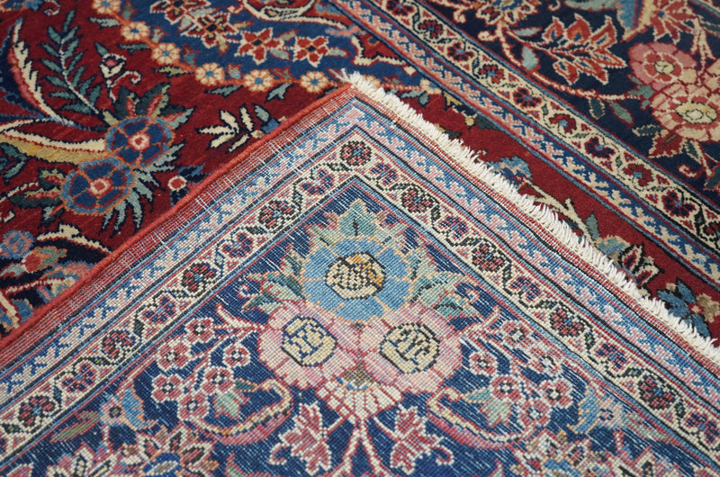 Vintage Kashan Rug 4'4'' x 6'6''