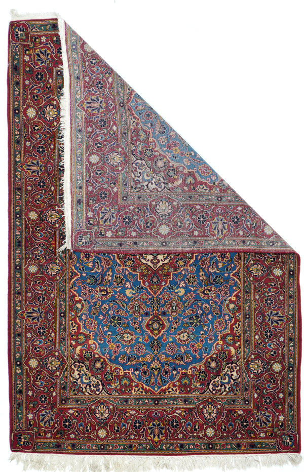 Vintage Kashan Rug 4'7'' x 6'10''