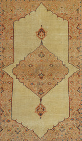 Antique Tabriz Haji Jalili Rug 4'2'' x 7'