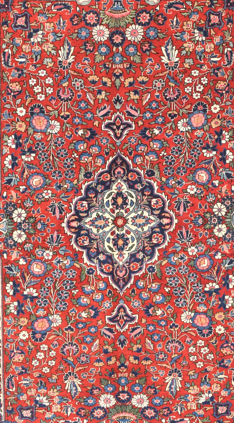 Vintage Kashan Rug 4'4'' x 6'10''