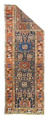 Antique North West Persian Rug 3'6'' x 10'2''
