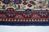 Antique Kashan Rug 4'5'' x 6'9''