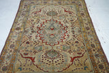 Antique Kashan Rug 4'3'' x 7'2''