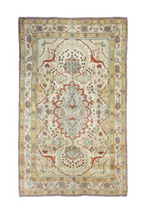 Kashan Wool on Cotton 4'3''x7'2''