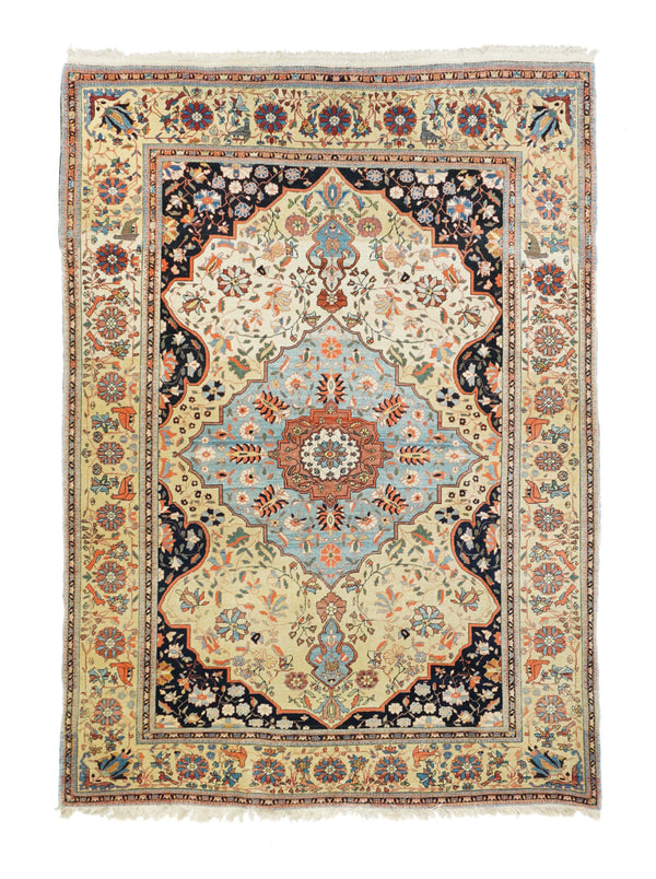 Kashan Wool on Cotton 4'6''x6'3''