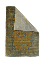 Antique Kashan Rug 3'4'' x 4'10''