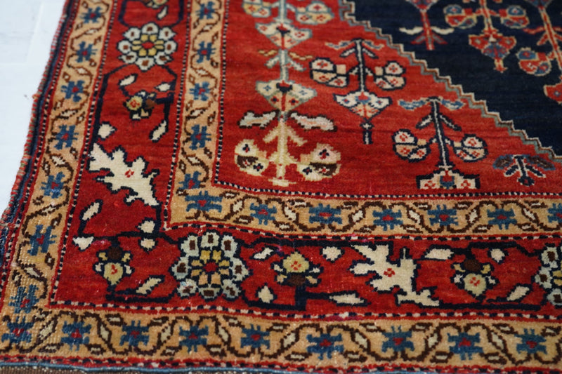 Antique Qashqai Rug 3'10'' x 5'