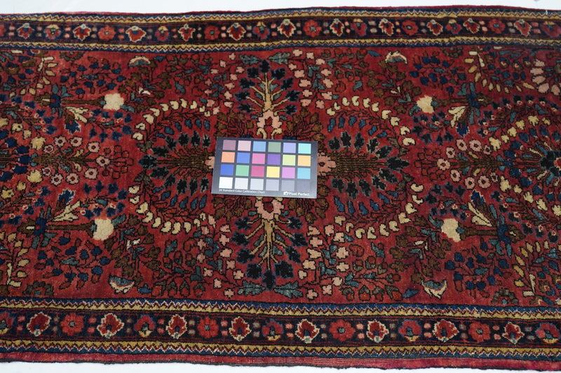 Antique Sarouk Rug 2'1'' x 3'11''