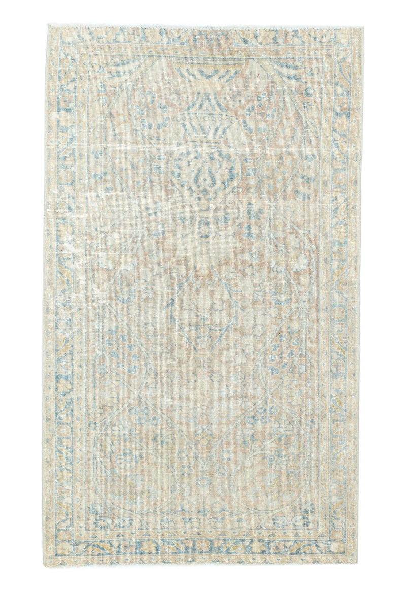 Tabriz Wool on Cotton 2'4''x4'