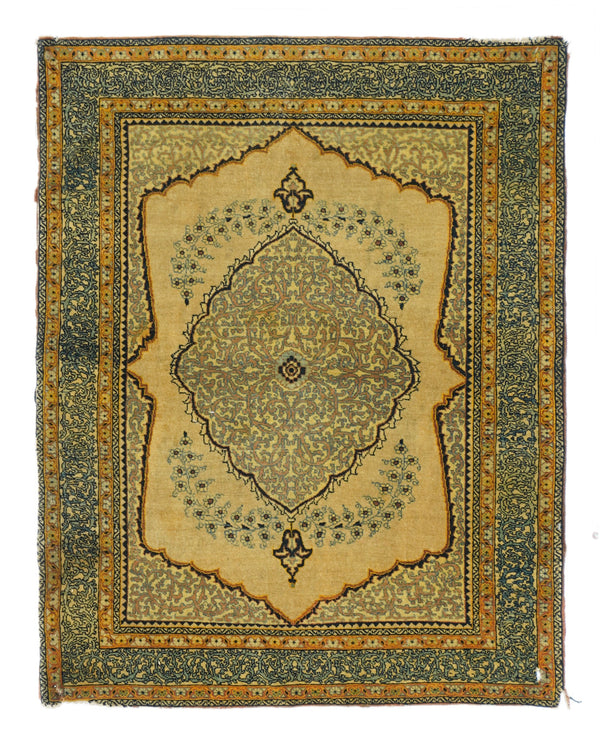 Tabriz Wool on Cotton 2'10''x3'6''
