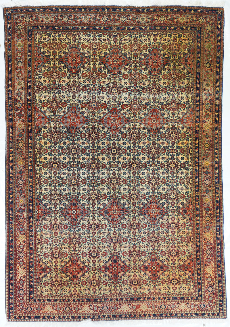 Antique Tabriz Rug 4'8'' x 6'9''