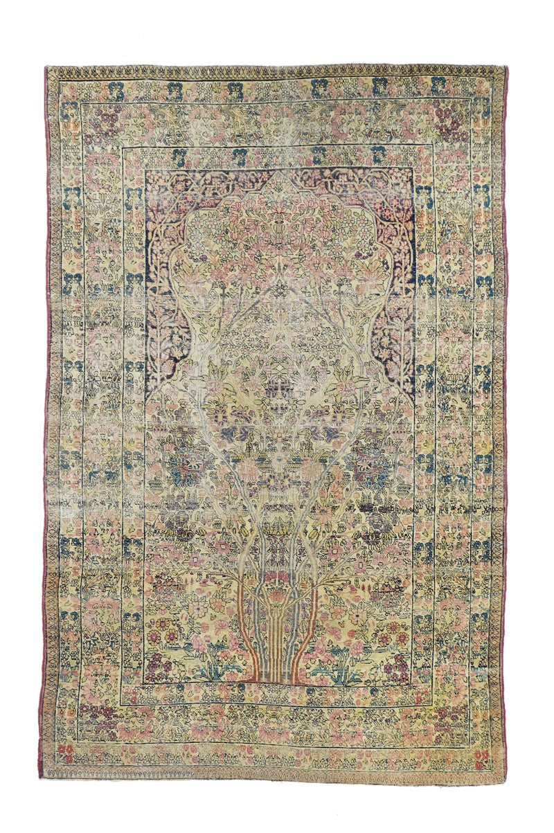 Antique Kerman Rug 4'3'' x 6'9''