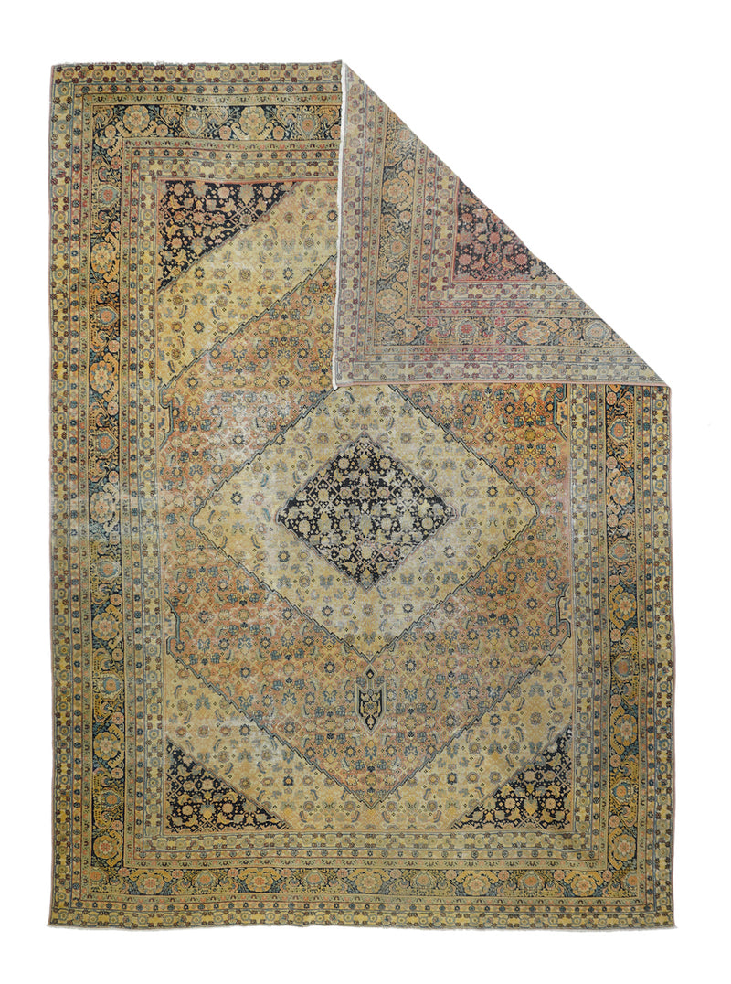 Antique Tabriz Rug 6'9'' x 10'2''