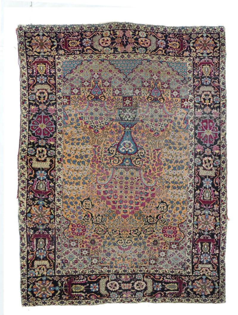 Antique Tehran Rug 4'7'' x 6'5''