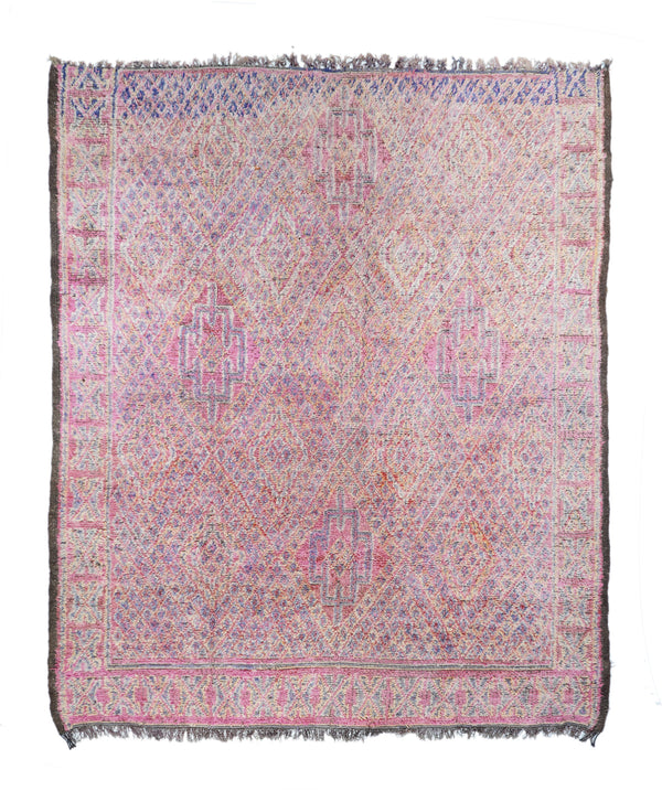 Morocco Moroccan Wool on wool 7'8''x9'