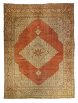 Hajijalili Wool on Cotton 9'x12'7''