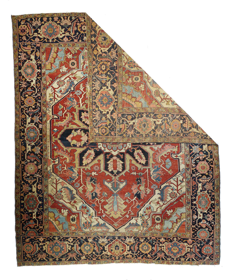 Antique Serapi Rug 10' x 12'3''