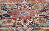 Antique Heriz Rug 8'10'' x 13'2''