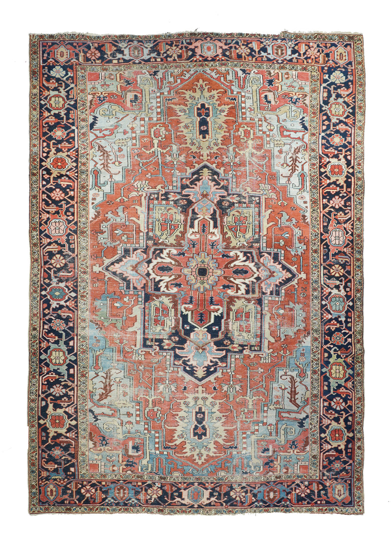Antique Heriz Rug 8'10'' x 13'2''