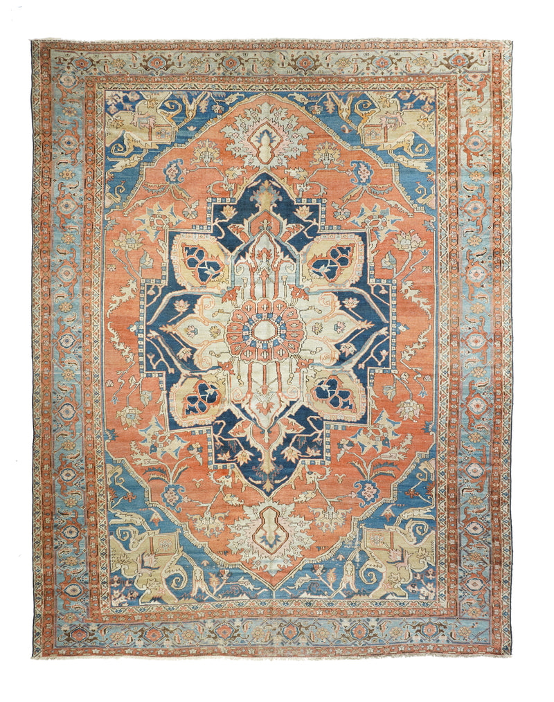 Antique Bakhshayesh Rug 9'10'' x 12'7''
