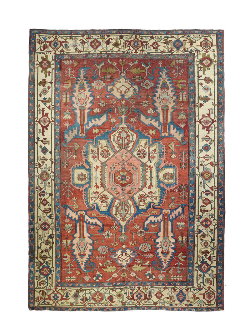 Antique Serapi Rug 8'6'' x 12'3''