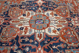 Antique Serapi Rug 9'2'' x 12'