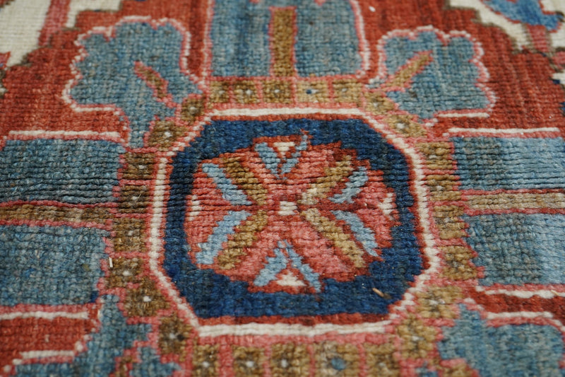 Antique Serapi Rug 9'2'' x 12'