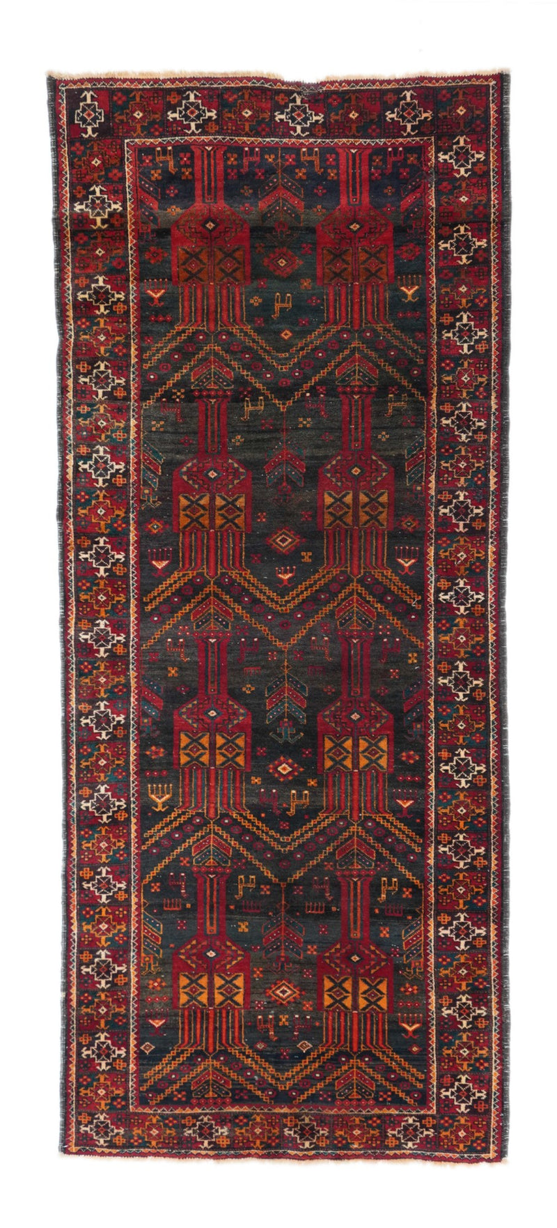 Afghan Rug 3'8'' x 9'2''