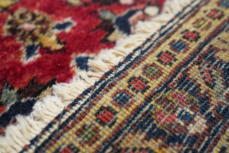 Antique Sarouk Rug 2'6'' x 6'3''